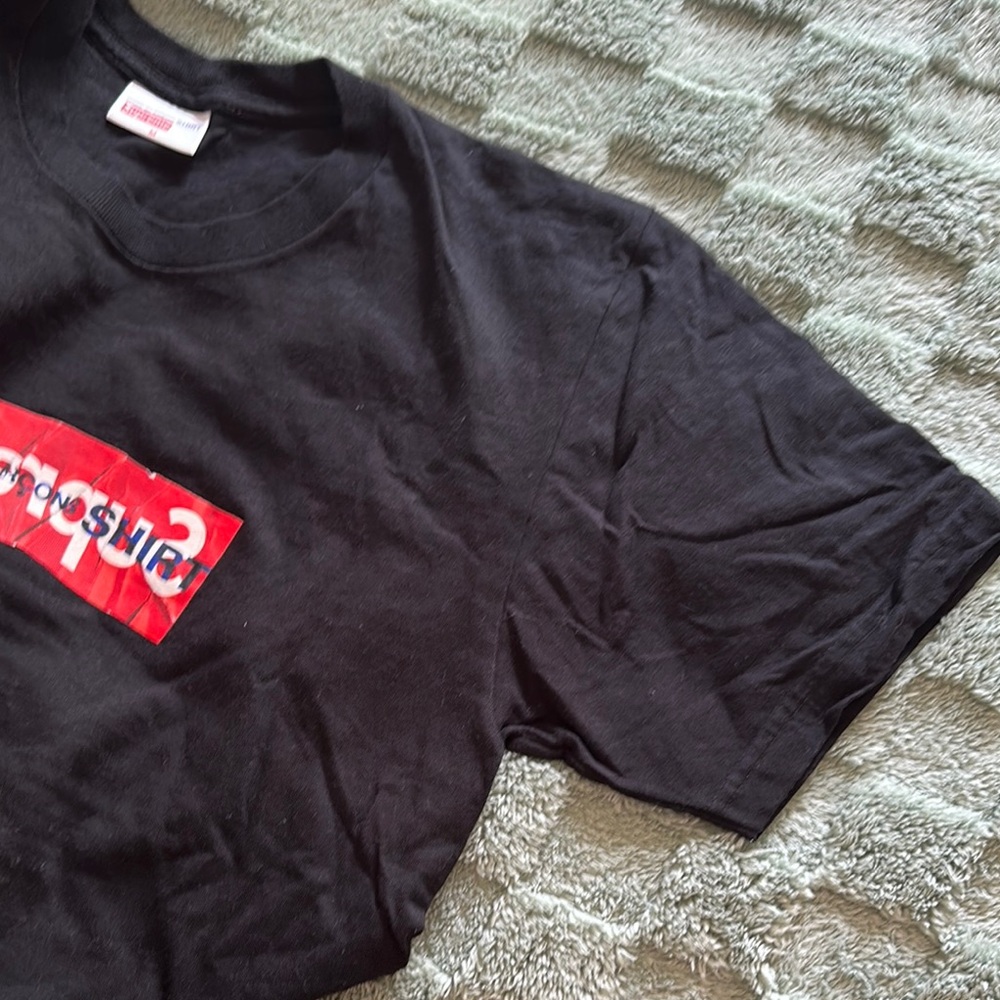 Supreme x Comme des Garçons SHIRT Box Logo T-Shirt in black - Picture 6 of 7